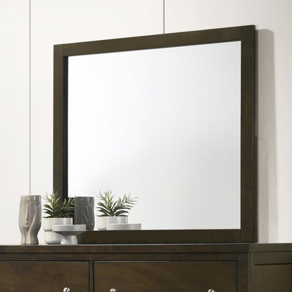Wilkes - Dresser Mirror - Dark Cocoa Coaster Fine Furniture
