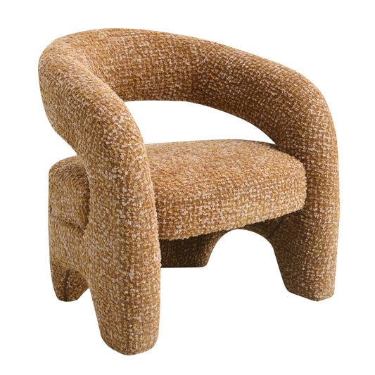 Pelia - Accent Chair - Orange Acme