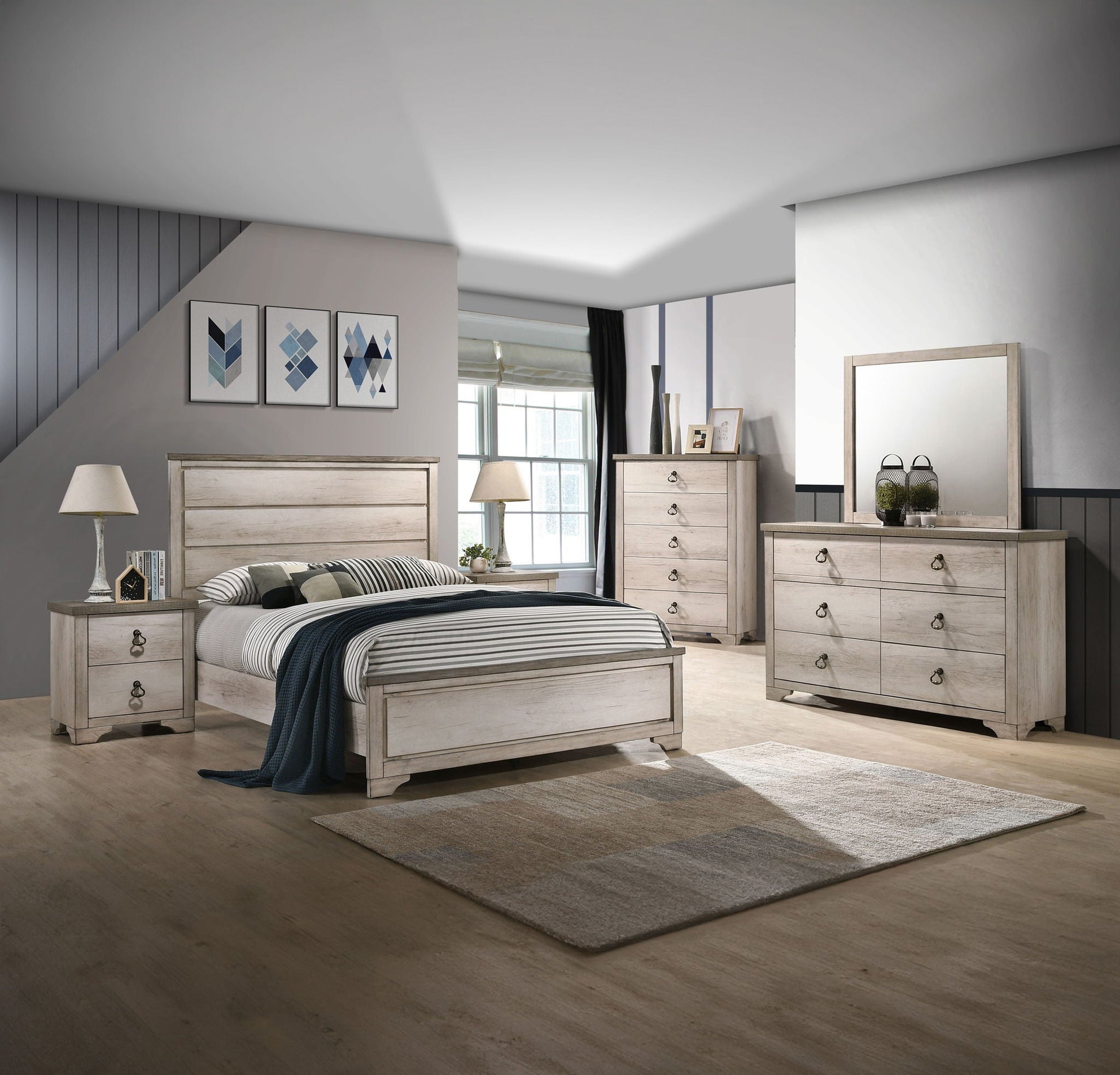 Patterson - Bedroom Set Crown Mark