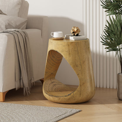 Hollow - Side Table, Durable And Weather Resistant Noble House
