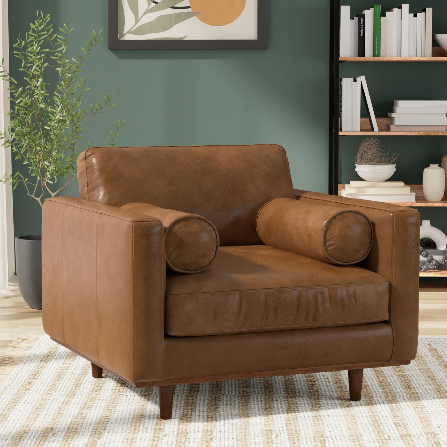 Morrison - Wide Arm Chair Simpli-Home