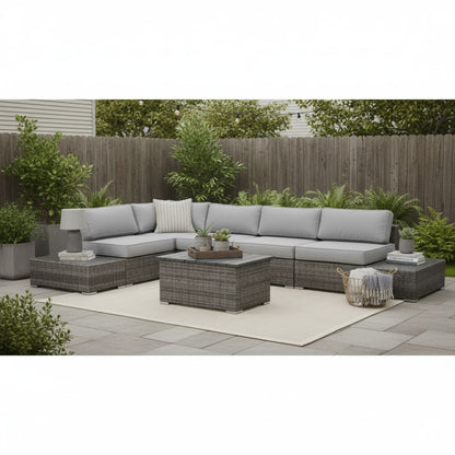 Sectional, Stylish Entertainment, Outdoor Living LSI Patio Furniture