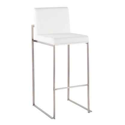 Fuji - Contemporary And Modern Elegance High Back Barstool Lumi Source