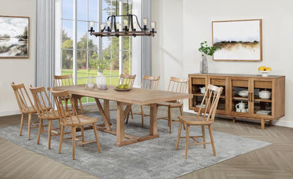 Middleton - 106" Extension Leaf Dining Set Coaster Fine Furniture