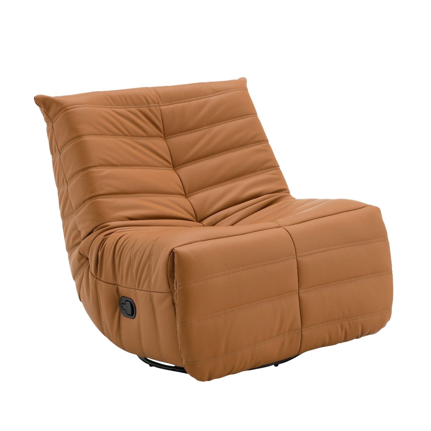Glider Recliner With Swivel - Orange Acme