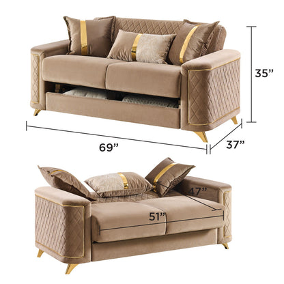 Lisa - Loveseat Matrix Furniture Group