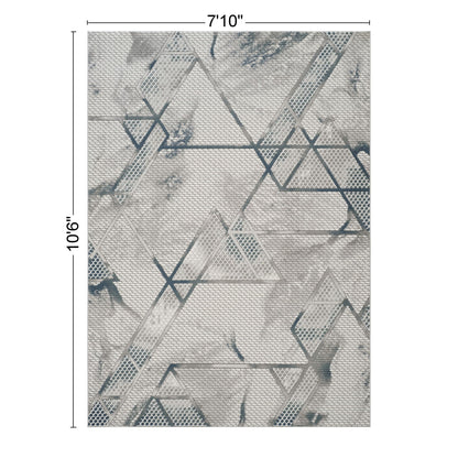 Geometrix - Rug With Geometric Effect Icona Home Decor