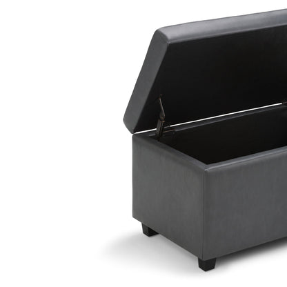Darcy - Upholstered Storage Ottoman Bench Simpli-Home