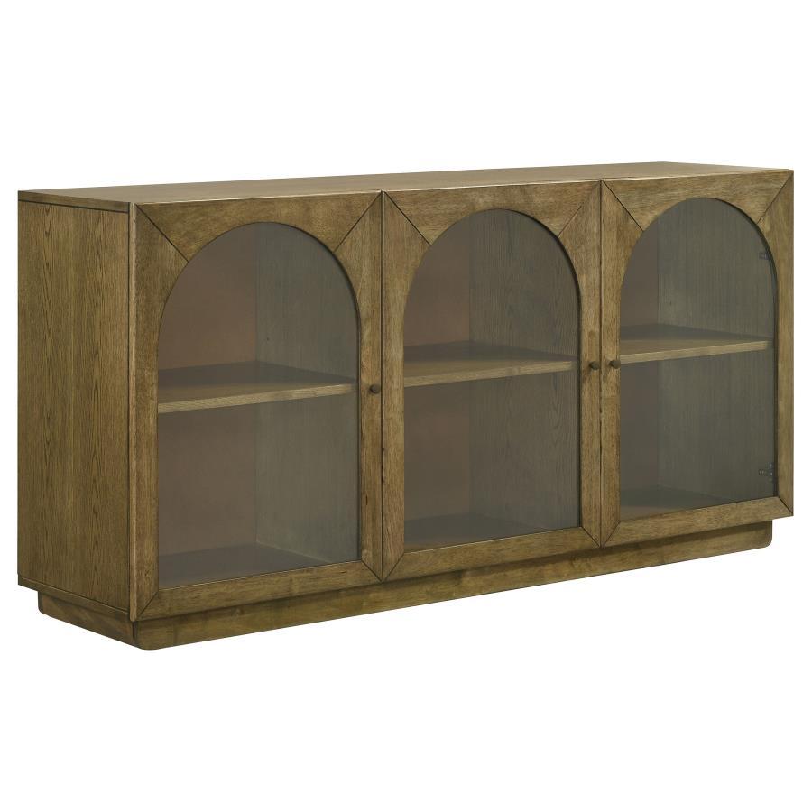 Castlewood - Dining Sideboard Buffet Server - Brown Oak Coaster Fine Furniture
