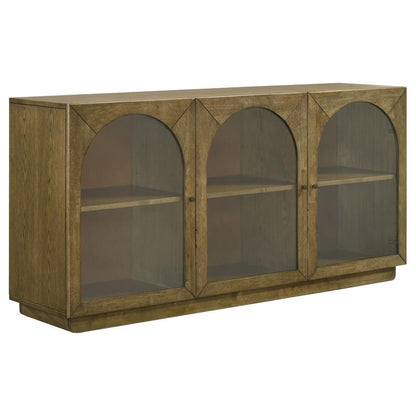 Castlewood - Dining Sideboard Buffet Server - Brown Oak Coaster Fine Furniture