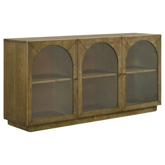 Castlewood - Dining Sideboard Buffet Server - Brown Oak Coaster Fine Furniture
