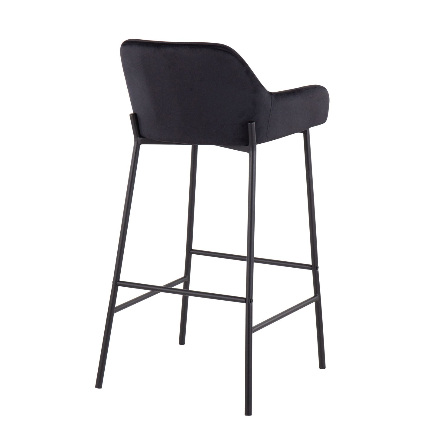 Daniella - Industrial Fixed Height Bar Stool (Set of 2) Lumi Source