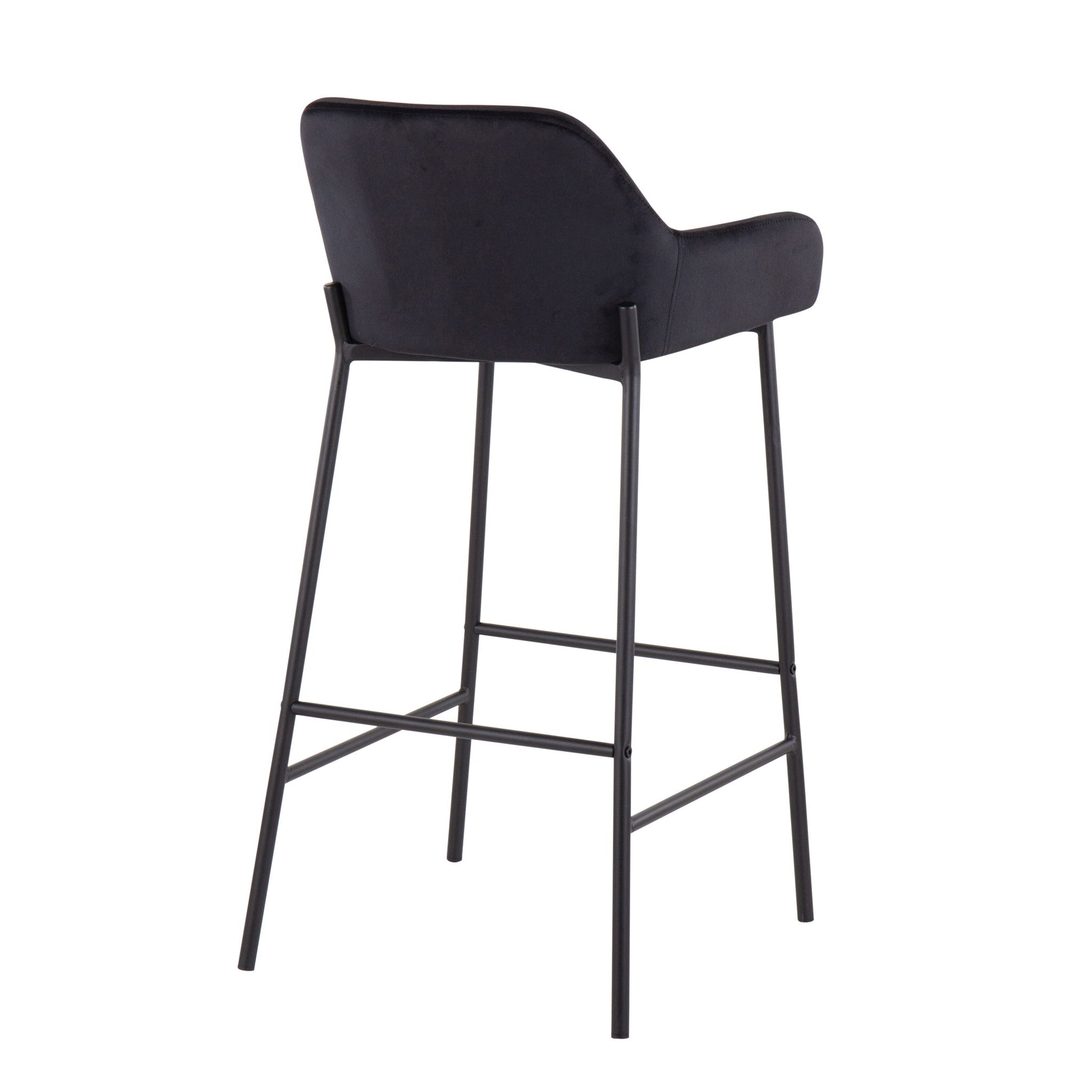 Daniella - Industrial Fixed Height Bar Stool (Set of 2) Lumi Source