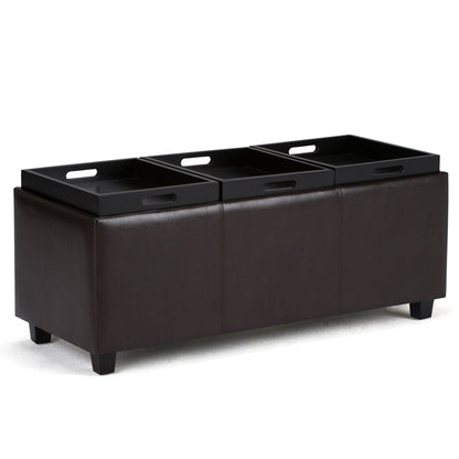 Avalon - Multi Functional Storage Ottoman Simpli-Home