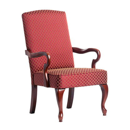Delaney - Elegant Gooseneck Arm Chair With High Back Ridgecrest Home