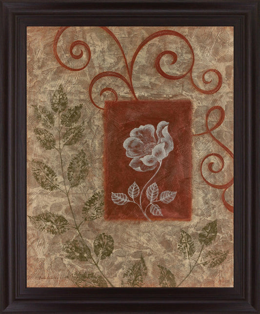 Whimsical Petal Dance - 28" x 34" Framed Wall Art Classy Art