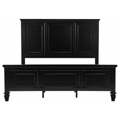 Sandy Beach - 63" Panel Bed with High Headboard
