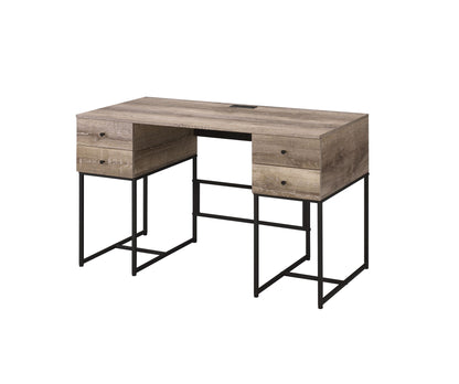 Desirre - Wirting Desk With USB Port - Oak Acme