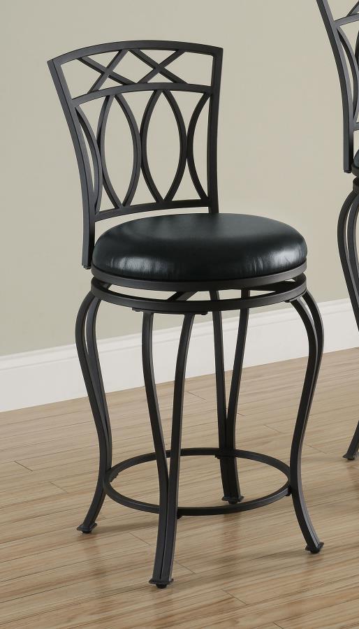 Adamsville - Upholstered Swivel Stool CoasterEveryday