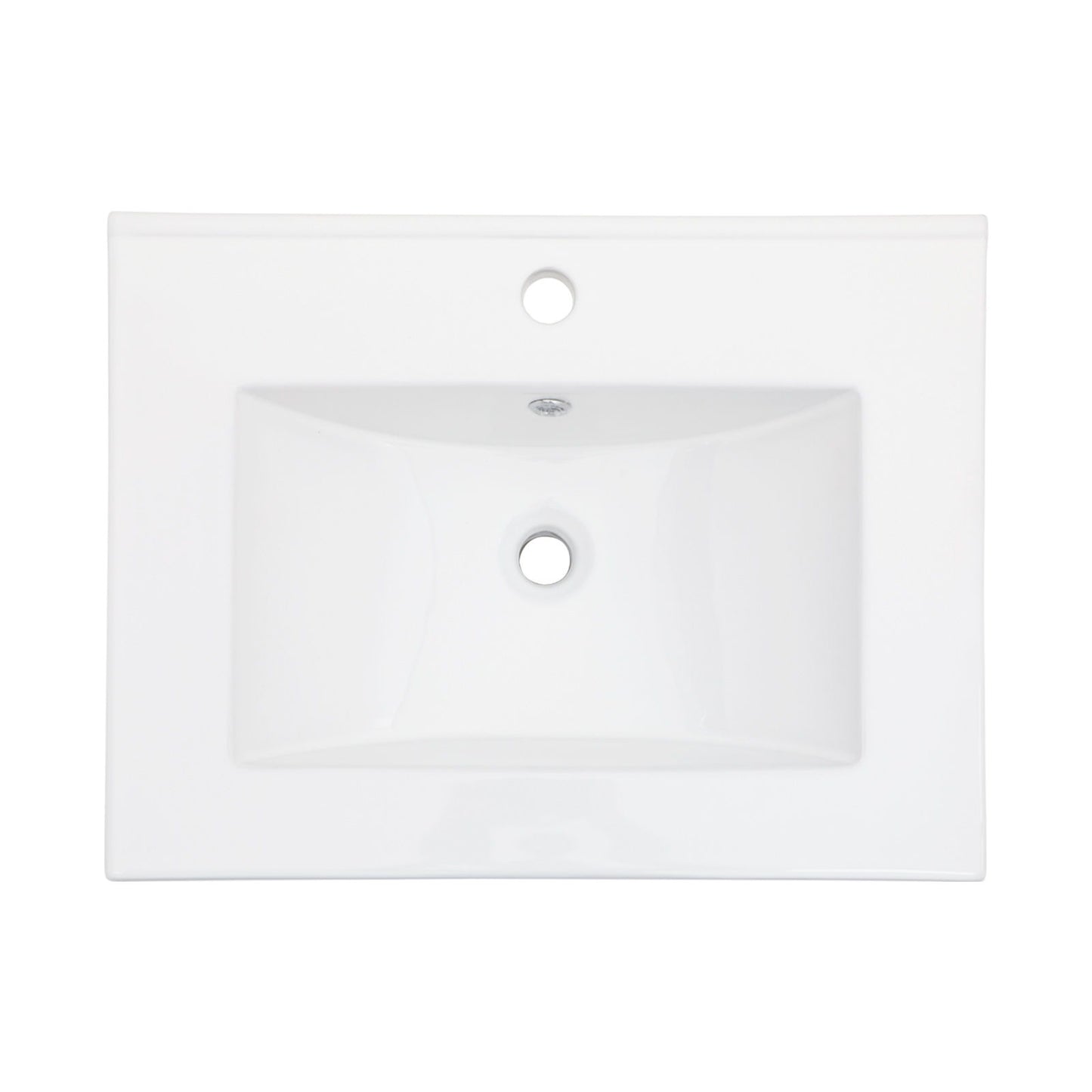 Premium Rectangular Vanity Top With Single Faucet Hole And Overflow Daily Nest