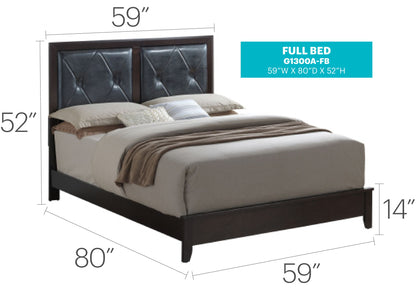 Padded Headboard Bed Glory Furniture