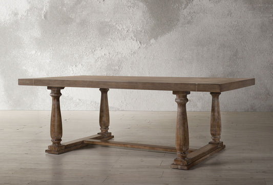 Bernard - Weathered Dining Table Acme