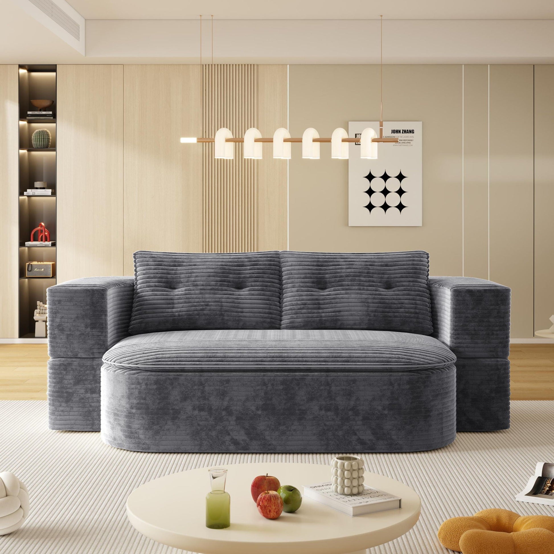 Convertible Floor Sofa Bed With Multi Functional Blanket Home Essentials