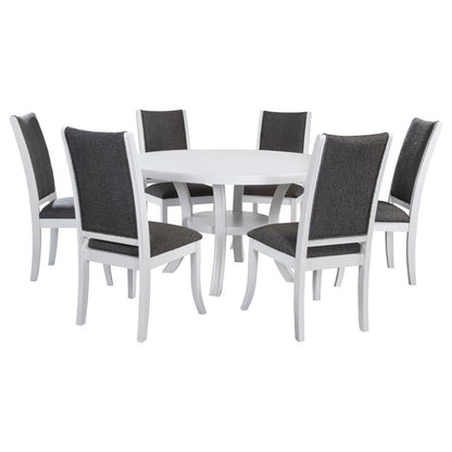 Judd - Round Wood Dining Table Set Coaster Fine Furniture