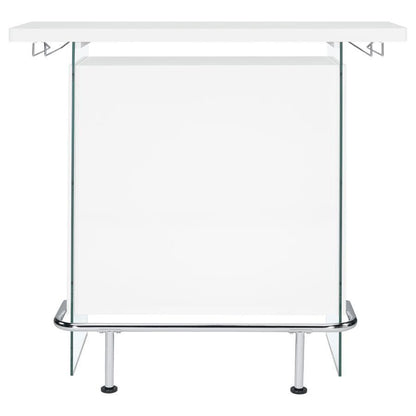 Acosta - Freestanding Home Bar Wine Cabinet CoasterEveryday