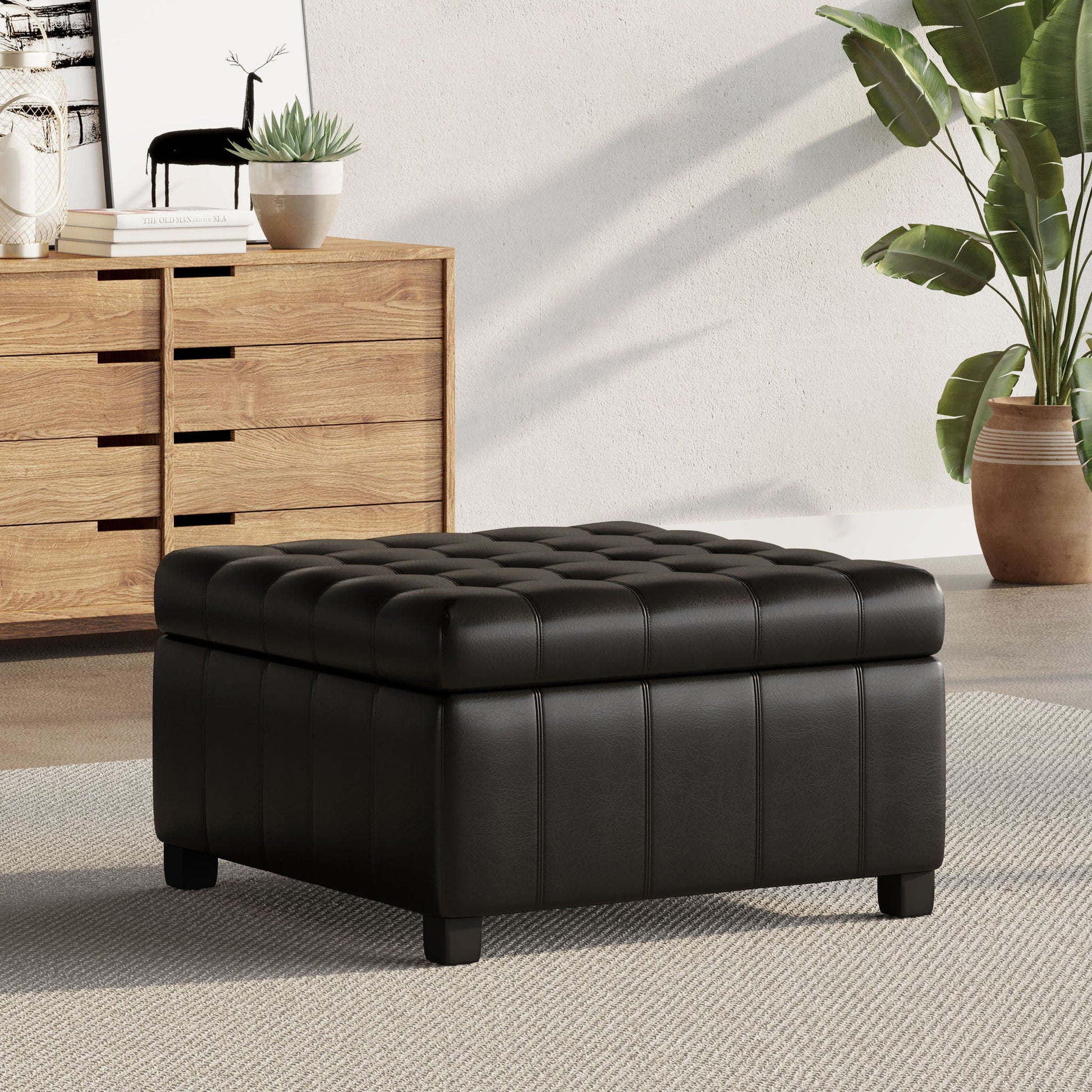 Storage Ottoman For Living Room Noble House
