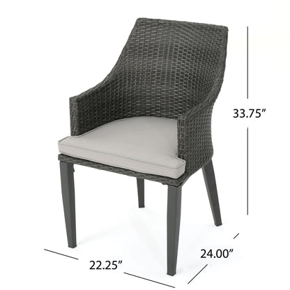 Hillhurst - Outdoor Chair Comfortable, Weather Resistant Cushion (Set of 2) Noble House