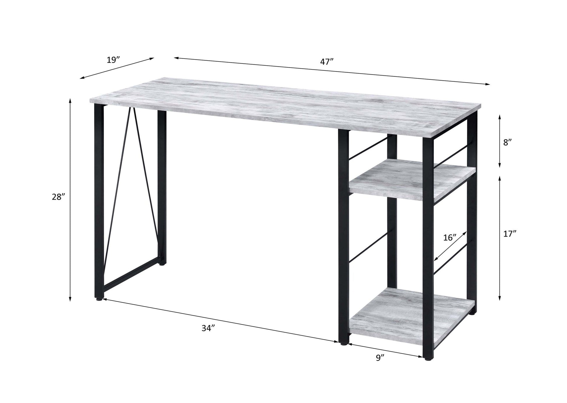 Vadna - Writing Desk, Stylish Design Acme