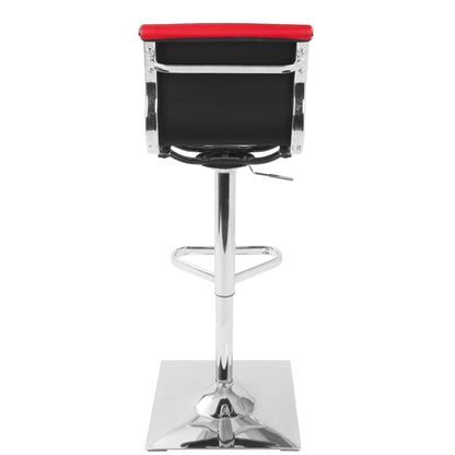 Masters - Contemporary Adjustable Barstool With Swivel Lumi Source
