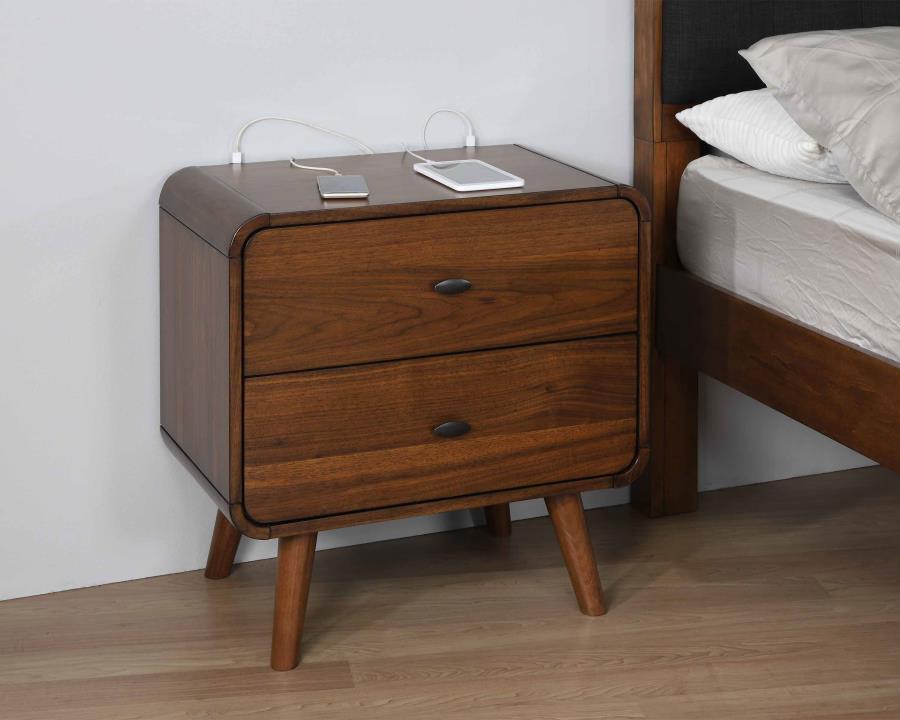 Robyn - 2-Drawer Nightstand CoasterEssence