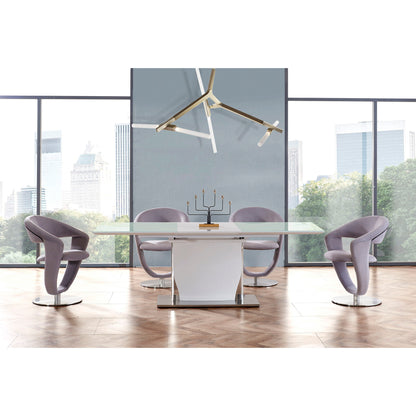 Audi - Dining Table - White Global Furniture USA