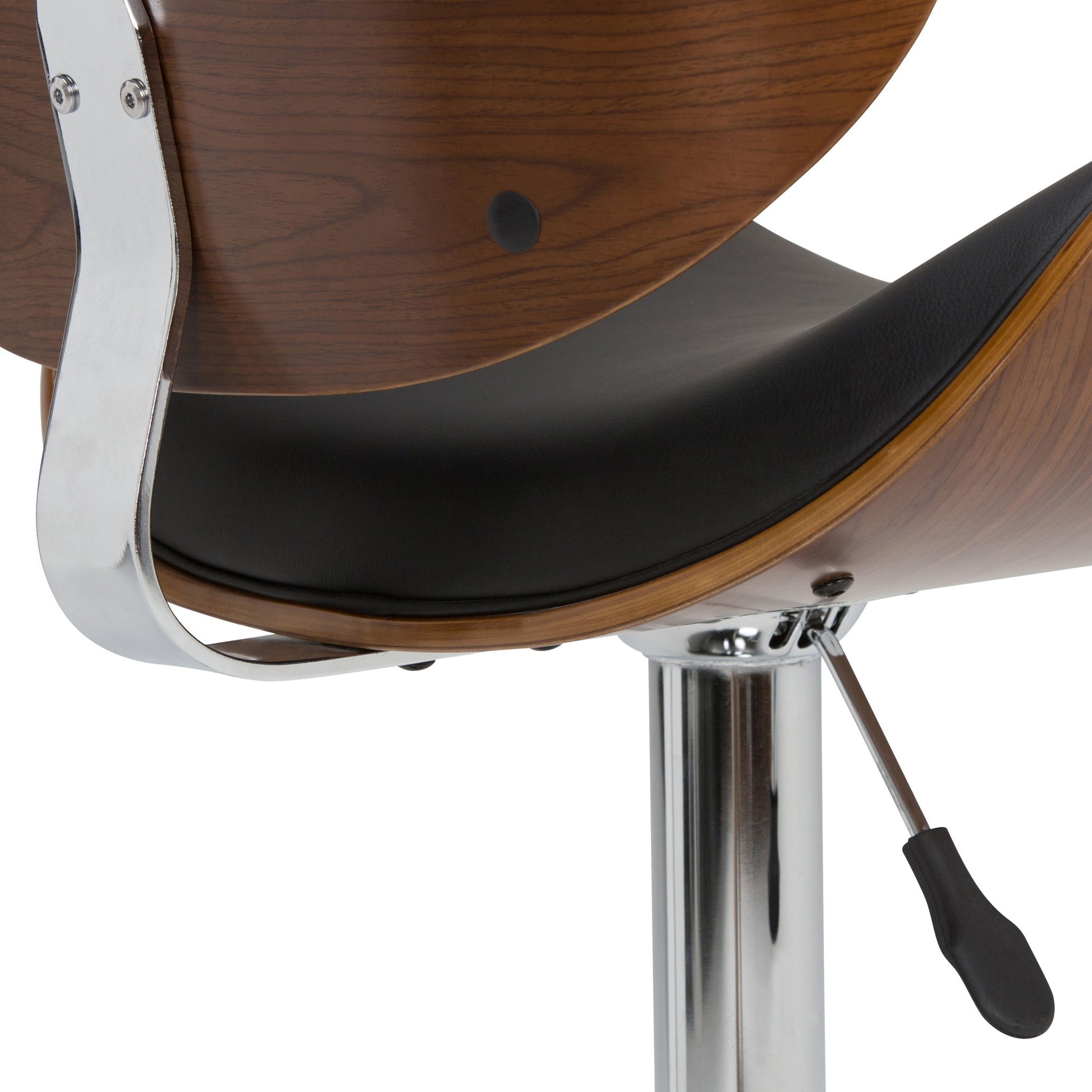 Marana - Multifunctional Handcrafted Bentwood Adjustable Swivel Bar Stool Simpli-Home