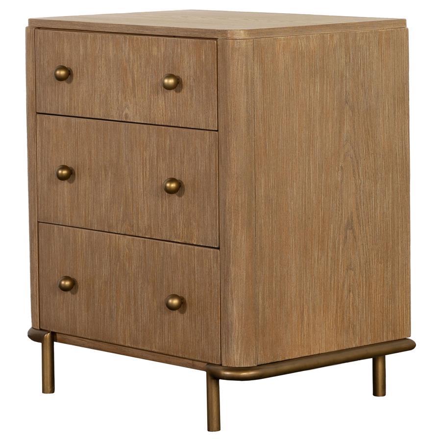Arini - 3-Drawer Nightstand CoasterElevations