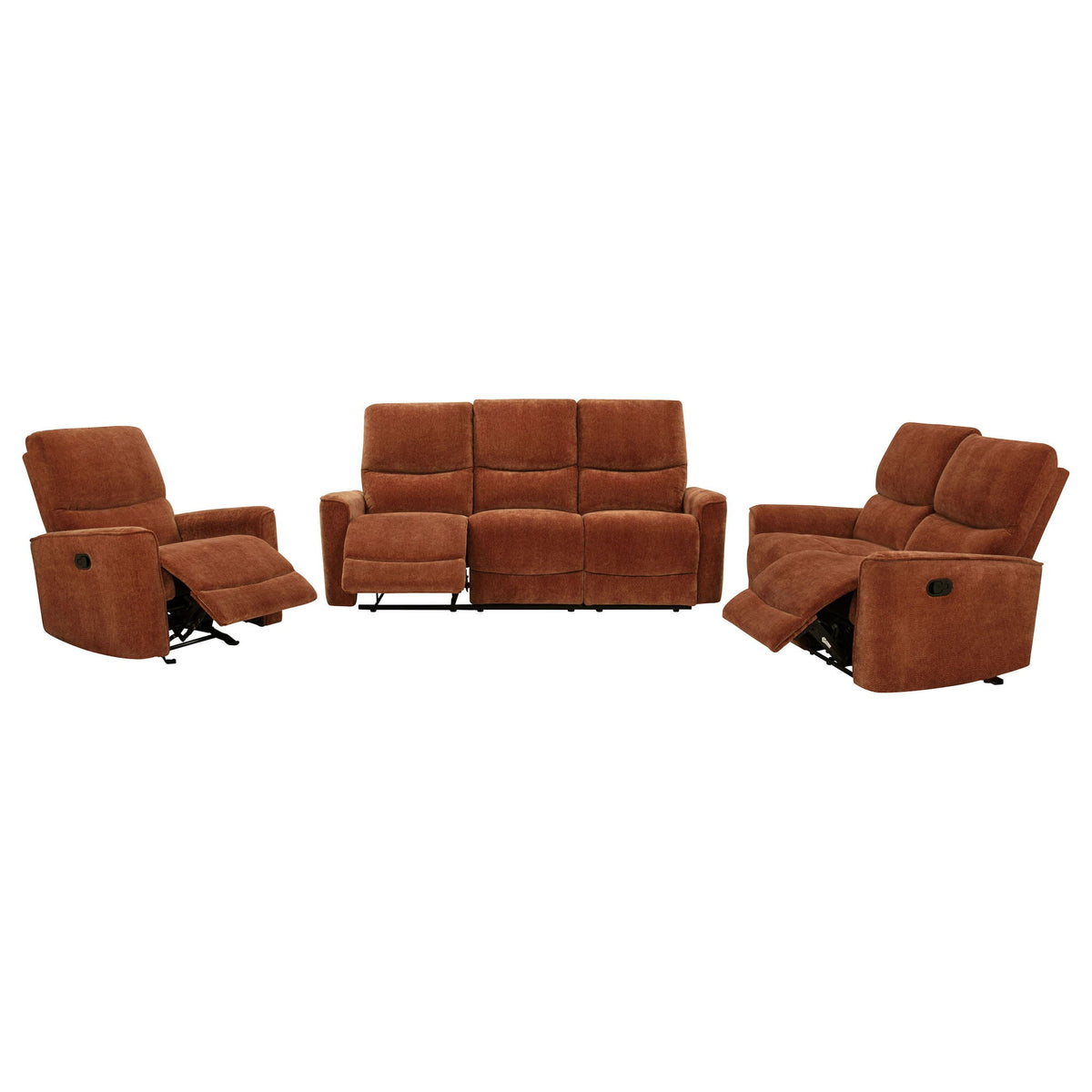 Trask - Reclining Sofa Set Furniture Max