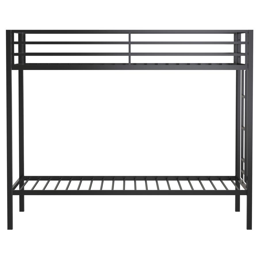 Alevera - Metal Bunk Bed With Ladder Coaster Fine Furniture
