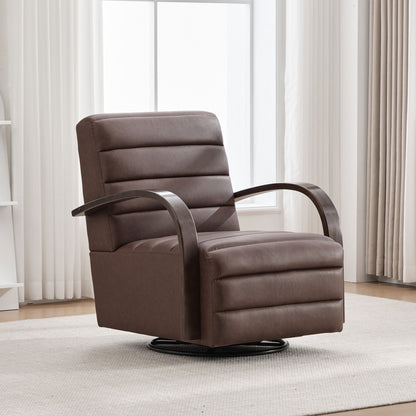 360° Swivel Accent Chair With Armrests, Comfy Lounge Home Essentials
