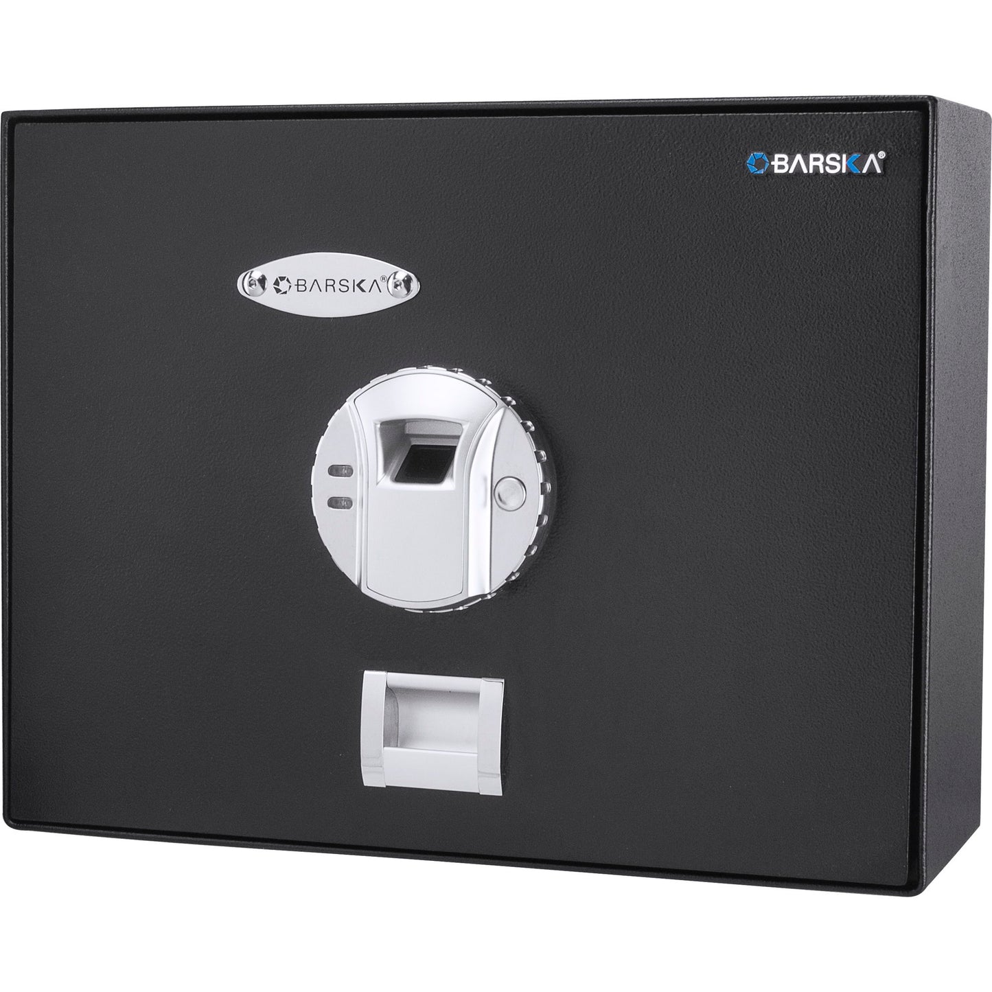 0 23 Cu Ft Top Opening Biometric Security Safe - Black Daily Nest