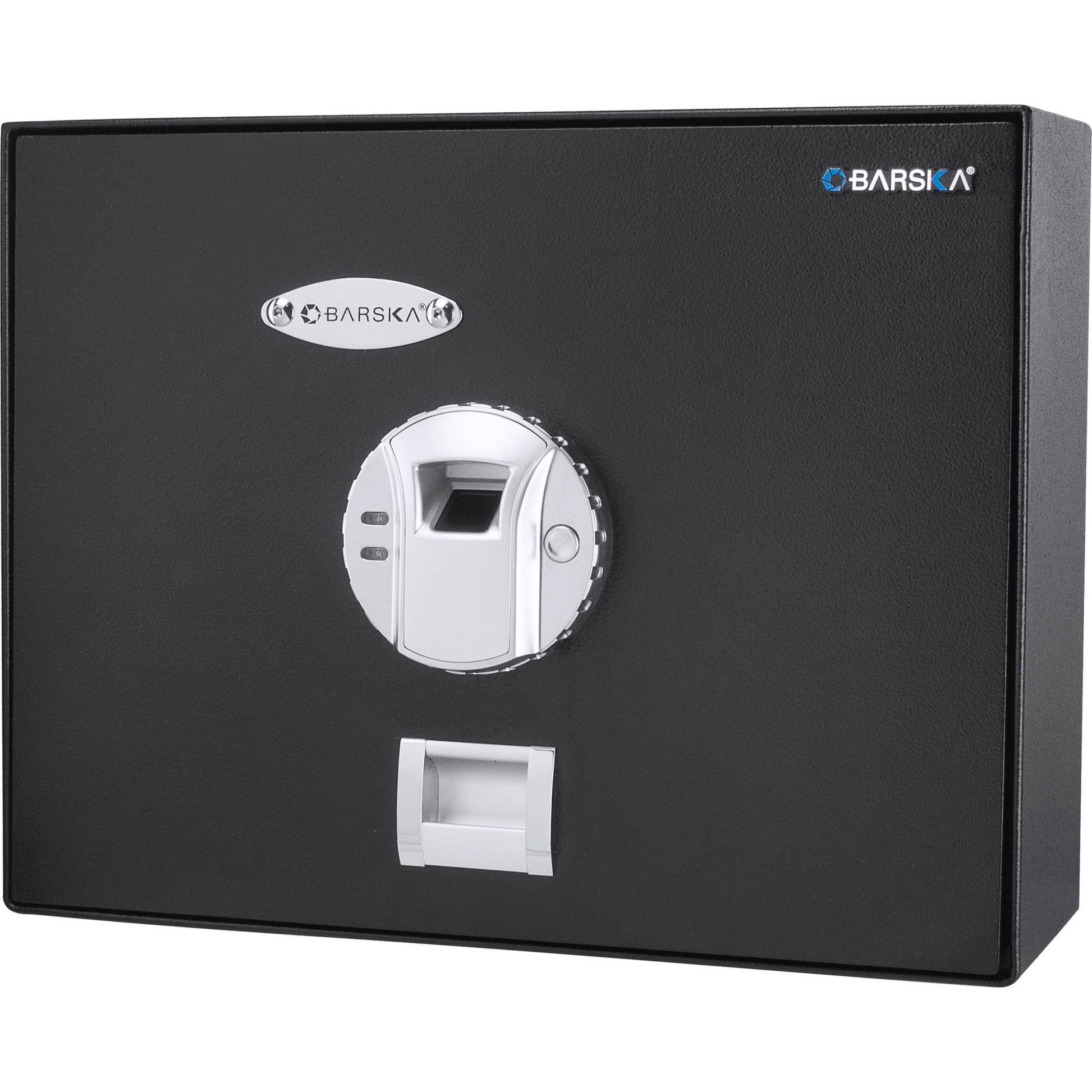 0 23 Cu Ft Top Opening Biometric Security Safe - Black Daily Nest