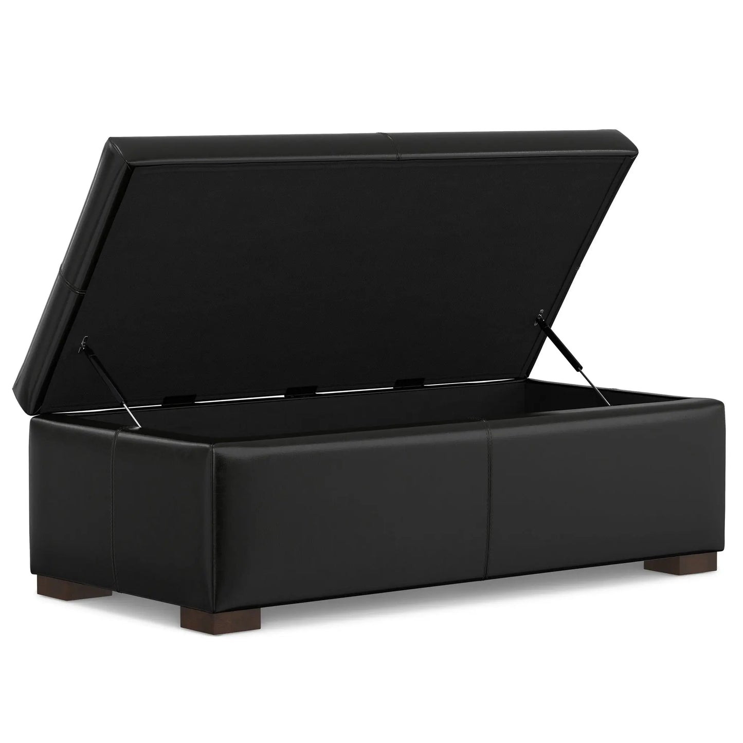 Gabbie - Coffee Table Upholstered Storage Ottoman Simpli-Home
