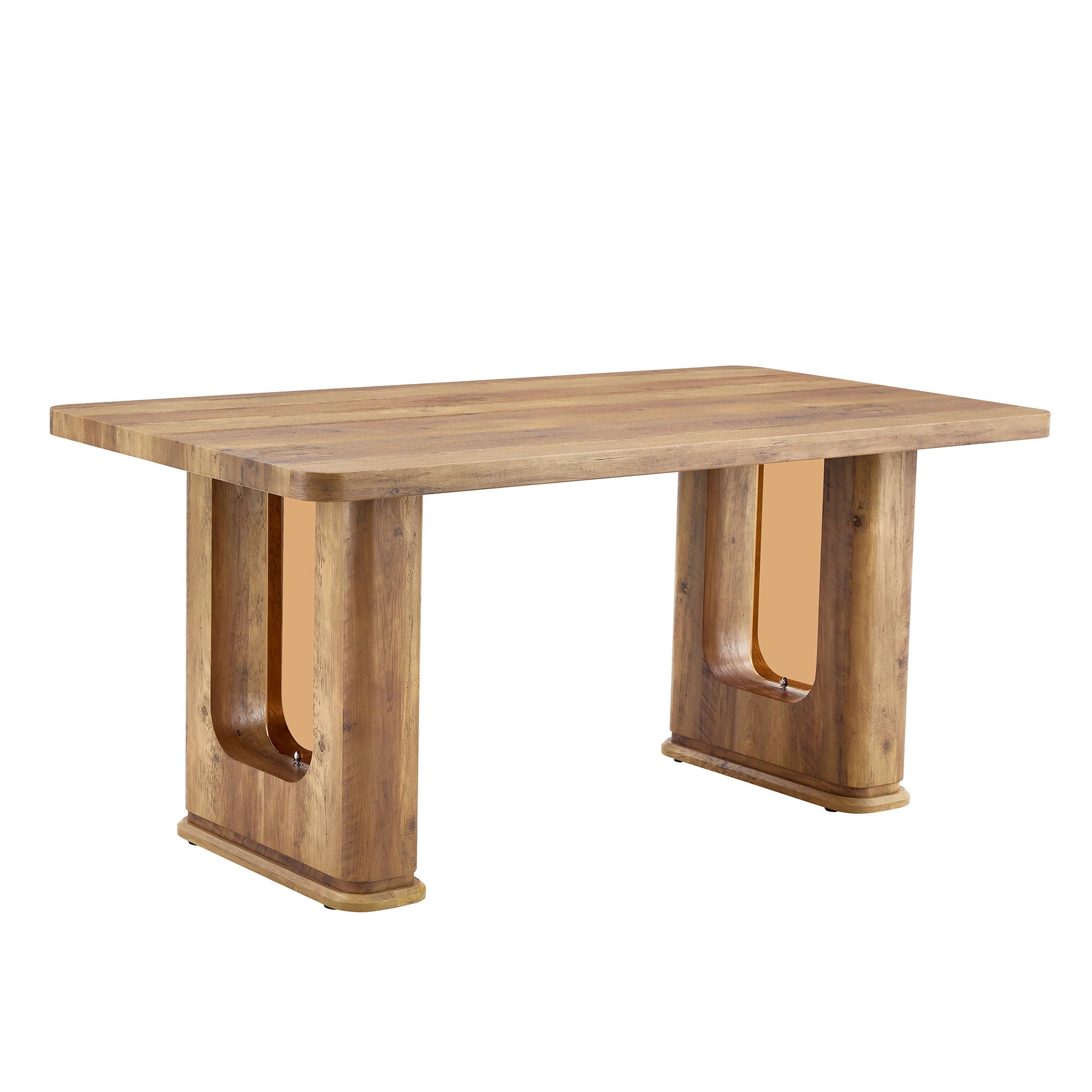 Stylish Wood Color Textured Dining Table Material With Wood Grain Stickers - Transparent / Wood Home Essentials