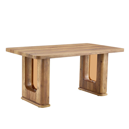 Stylish Wood Color Textured Dining Table Material With Wood Grain Stickers - Transparent / Wood Home Essentials