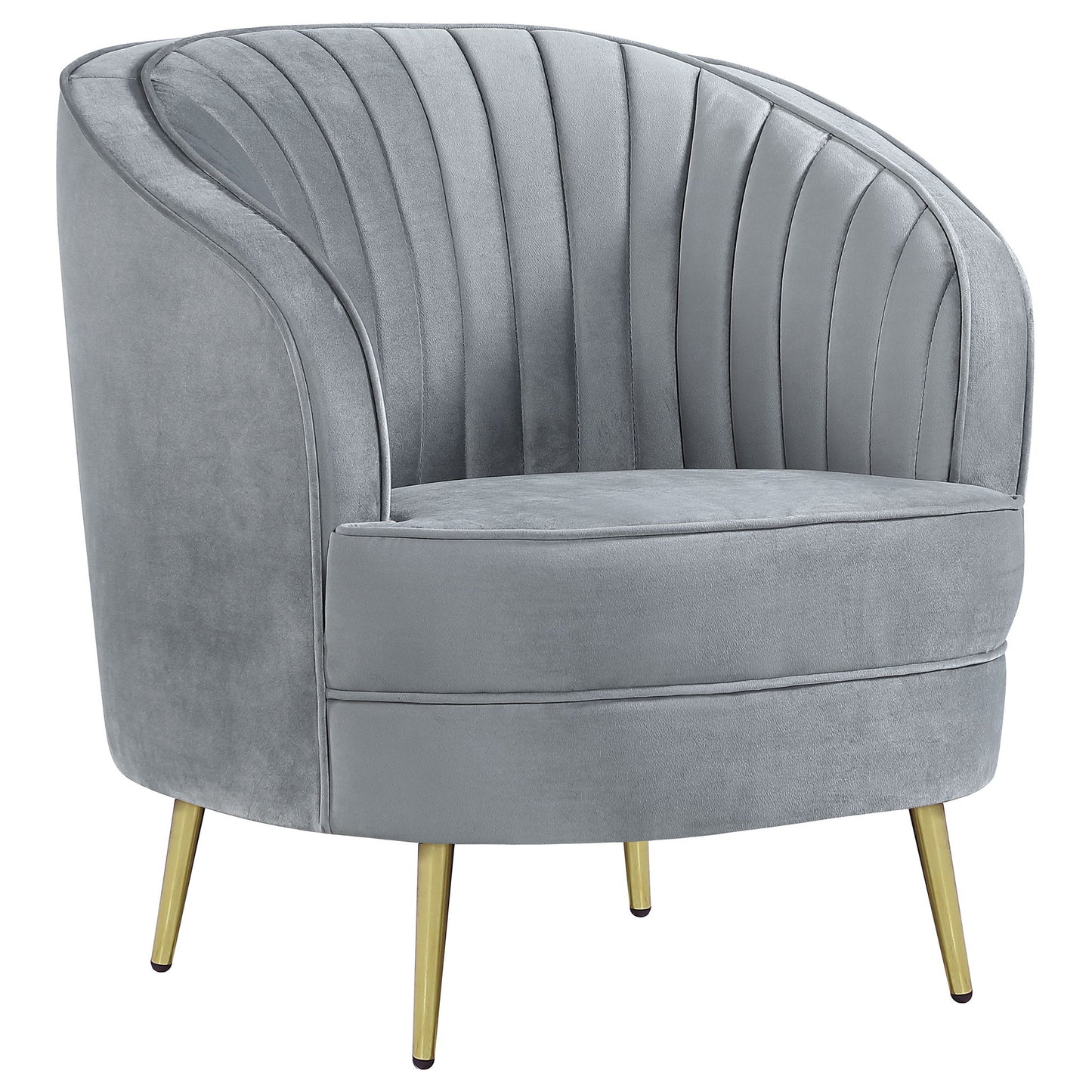 Tufted Upholstered Lounge Seating Chair Furniture Max