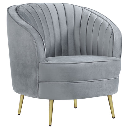 Tufted Upholstered Lounge Seating Chair Furniture Max
