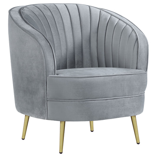 Tufted Upholstered Lounge Seating Chair Furniture Max