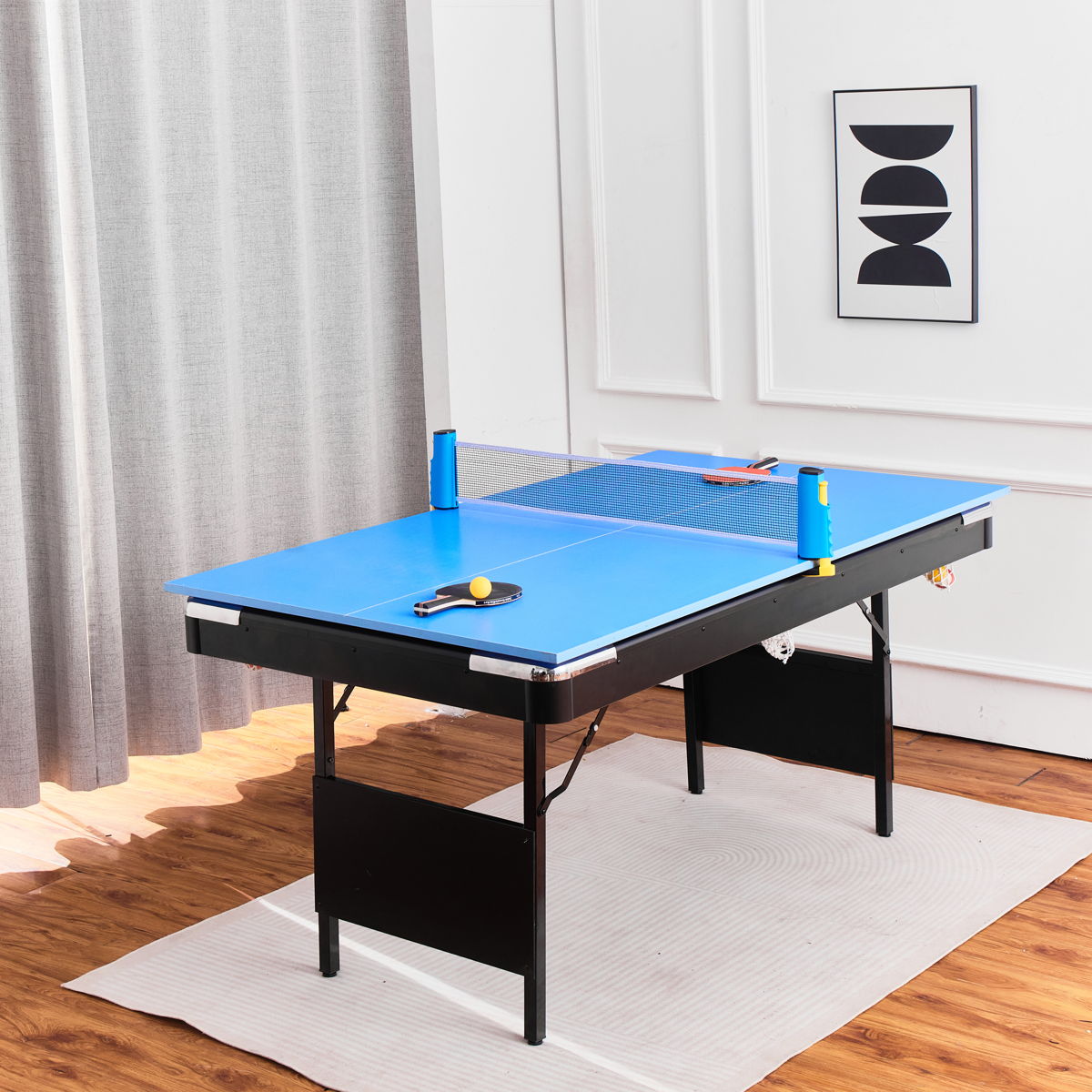 3 In 1 Billiard Table, Pool Table, Game Table, Tennis Table, Multifunctional Billiard Table And Tennis Table