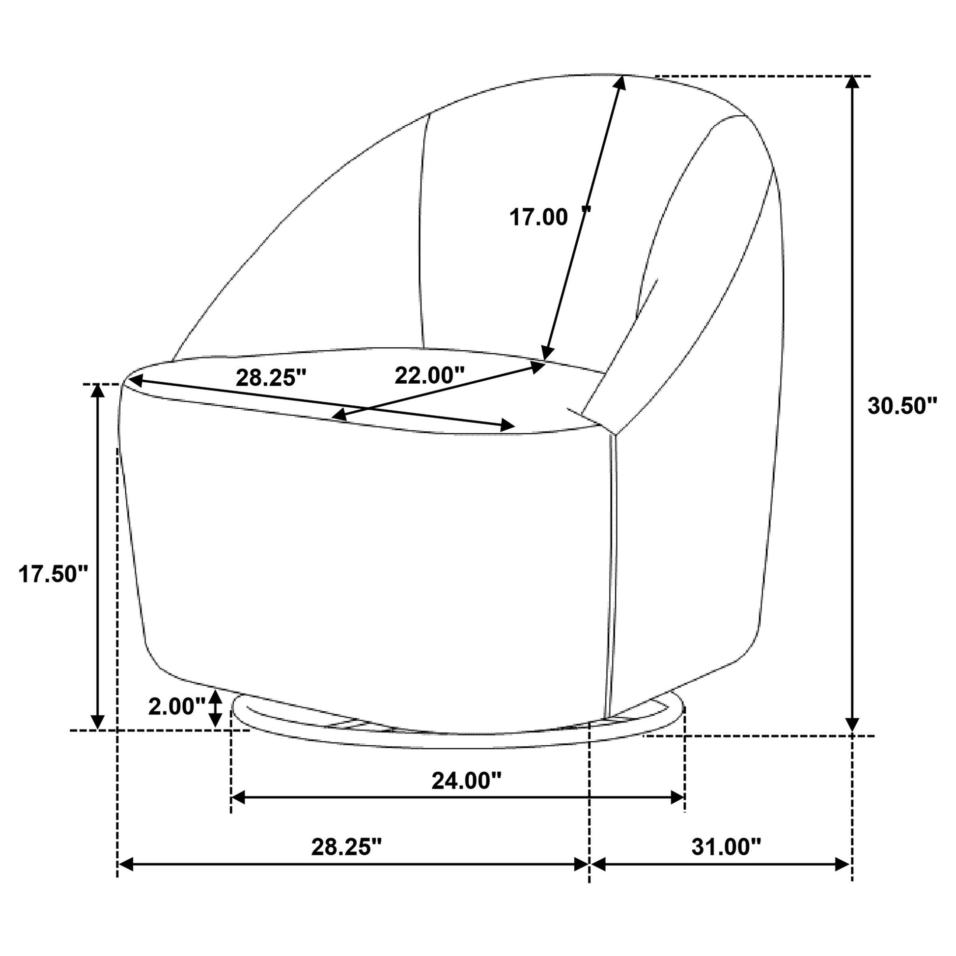 Denali - Accent Swivel Chair Furniture Max